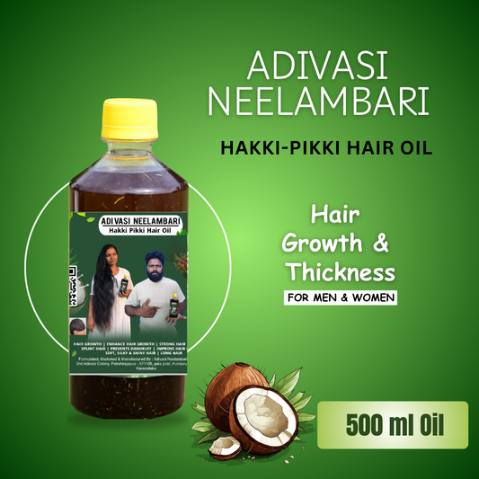 🔶500ml Adivasi Neelambari Herbal Hair Oil